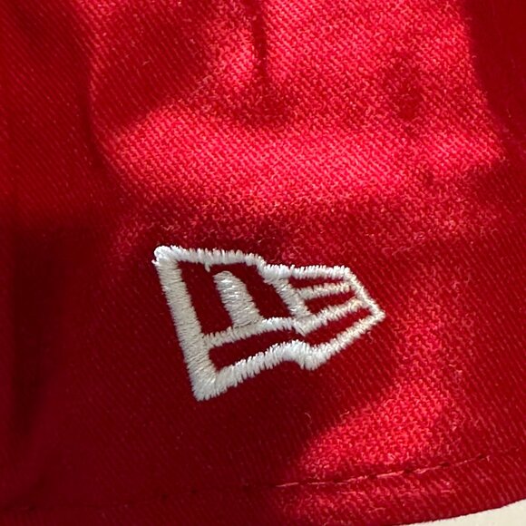 New Era 9Fifity Philadelphia Phillies Hat MLB Snapback Spell Out Vintage Cap NWT - Picture 6 of 10